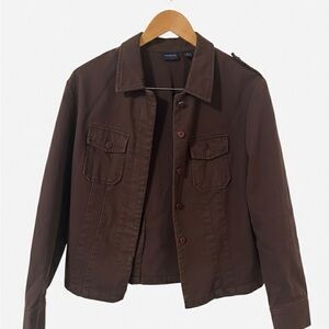 Westbound Dark Brown Utility Jacket